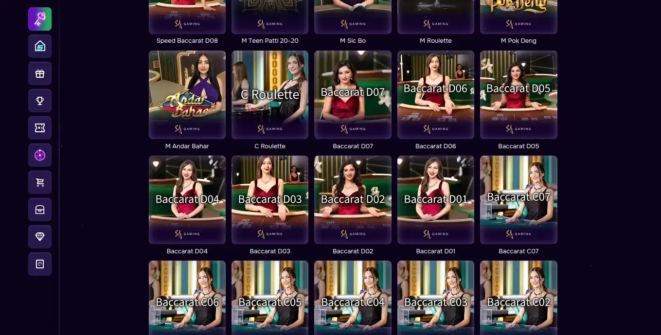 Интерфейс казино Шот с игровыми автоматами на экране